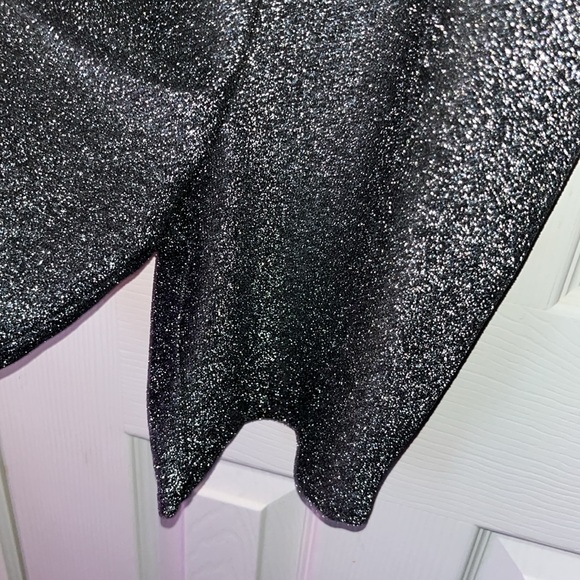 H&M cut out silver glitter romper - Picture 3 of 6